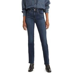 Women Levi's Women's 724 High Rise Straight Jeans Dark 26